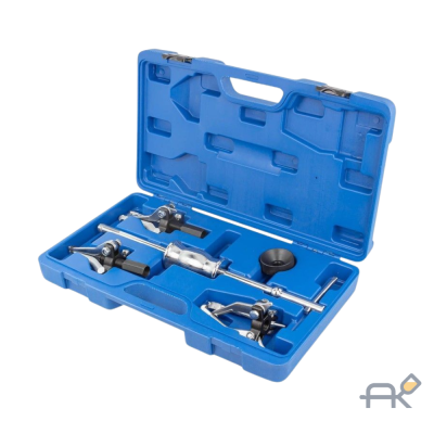 Набор съемников подшипников в комплекте с обратным молотком (внутр. диам. подшип.:15-30мм.30-80мм наруж. диам. подшип.:15-80мм) (F-66431)